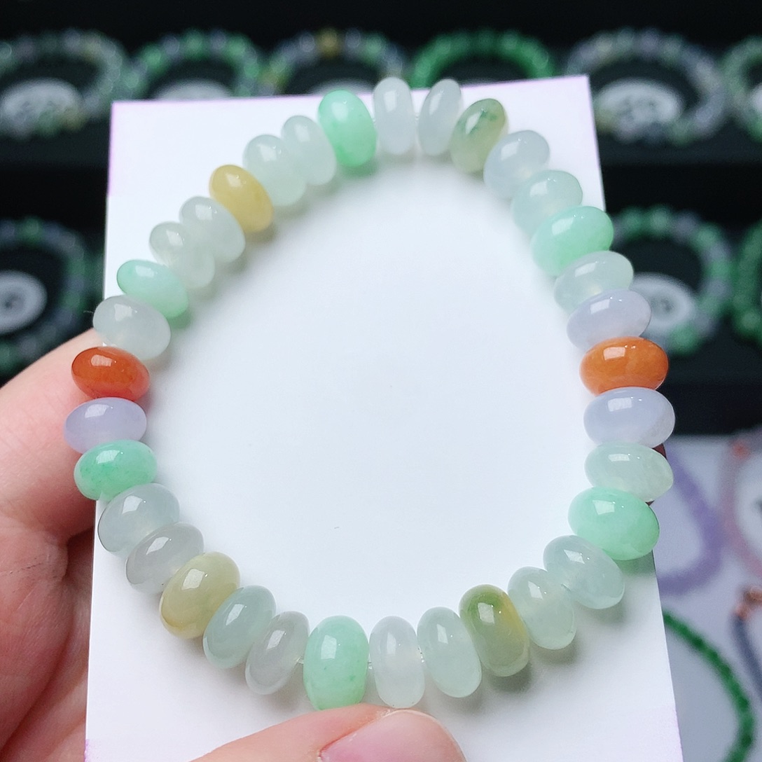 翡翠手链未镶嵌翡翠