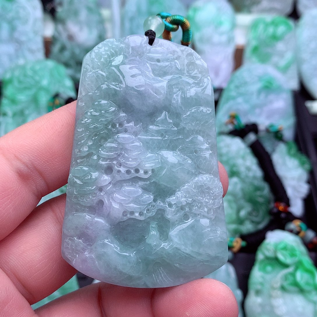 翡翠吊坠(不含链)未镶嵌