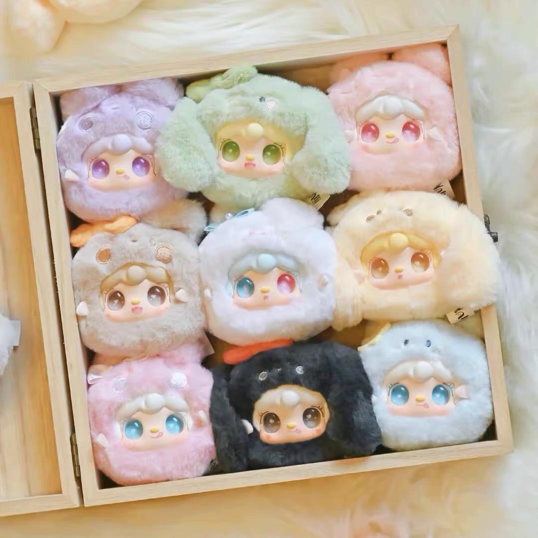 【拆盒不退】氧氧yooki萌一萌小兔系列毛绒手办潮玩周边礼物公仔