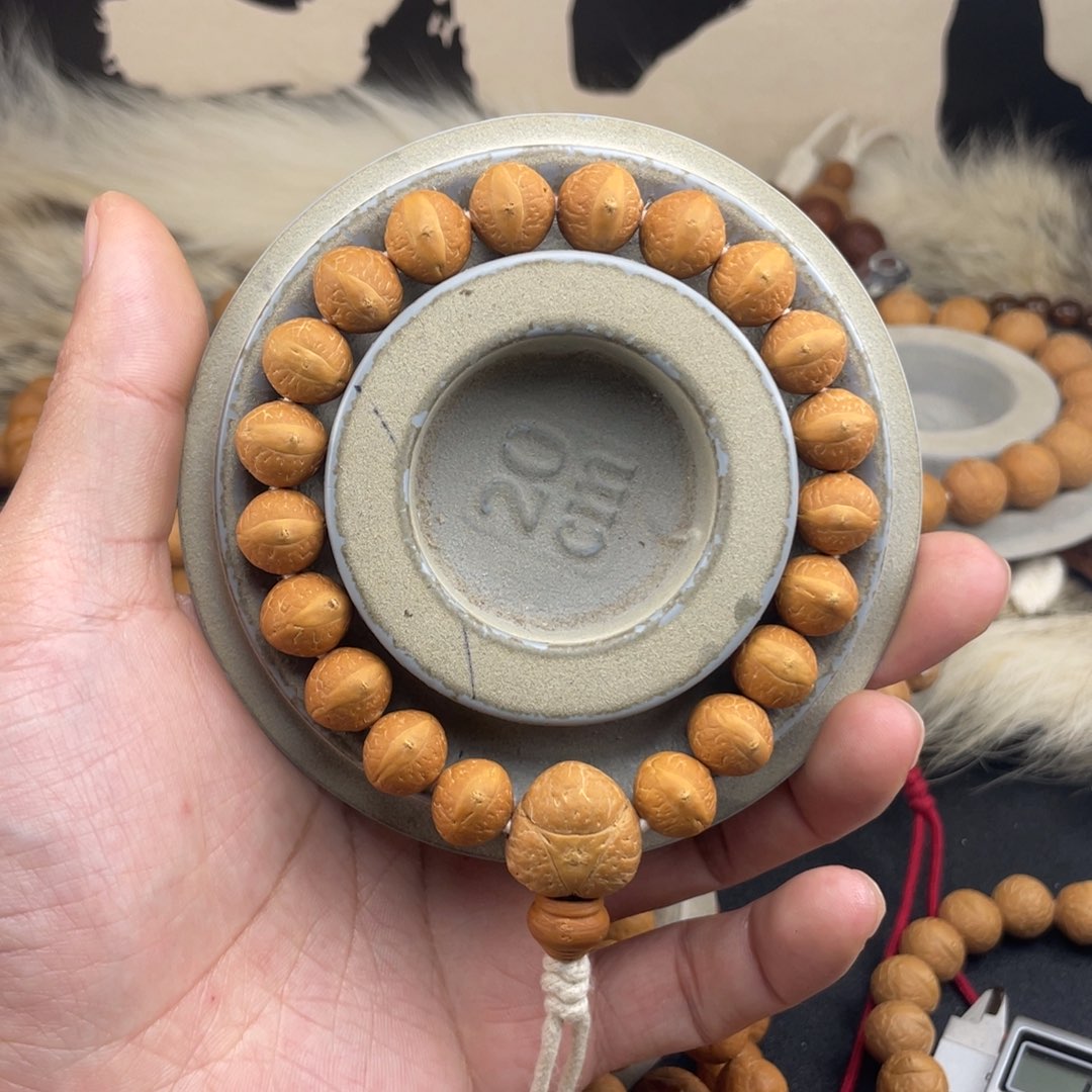 S***7手串凤眼菩提T119-k40凤眼菩提12+同树新籽