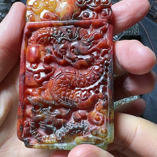 紫金钵盂菩提吊坠