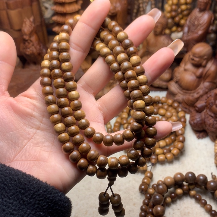 檀香木其他老山檀香手串0.8