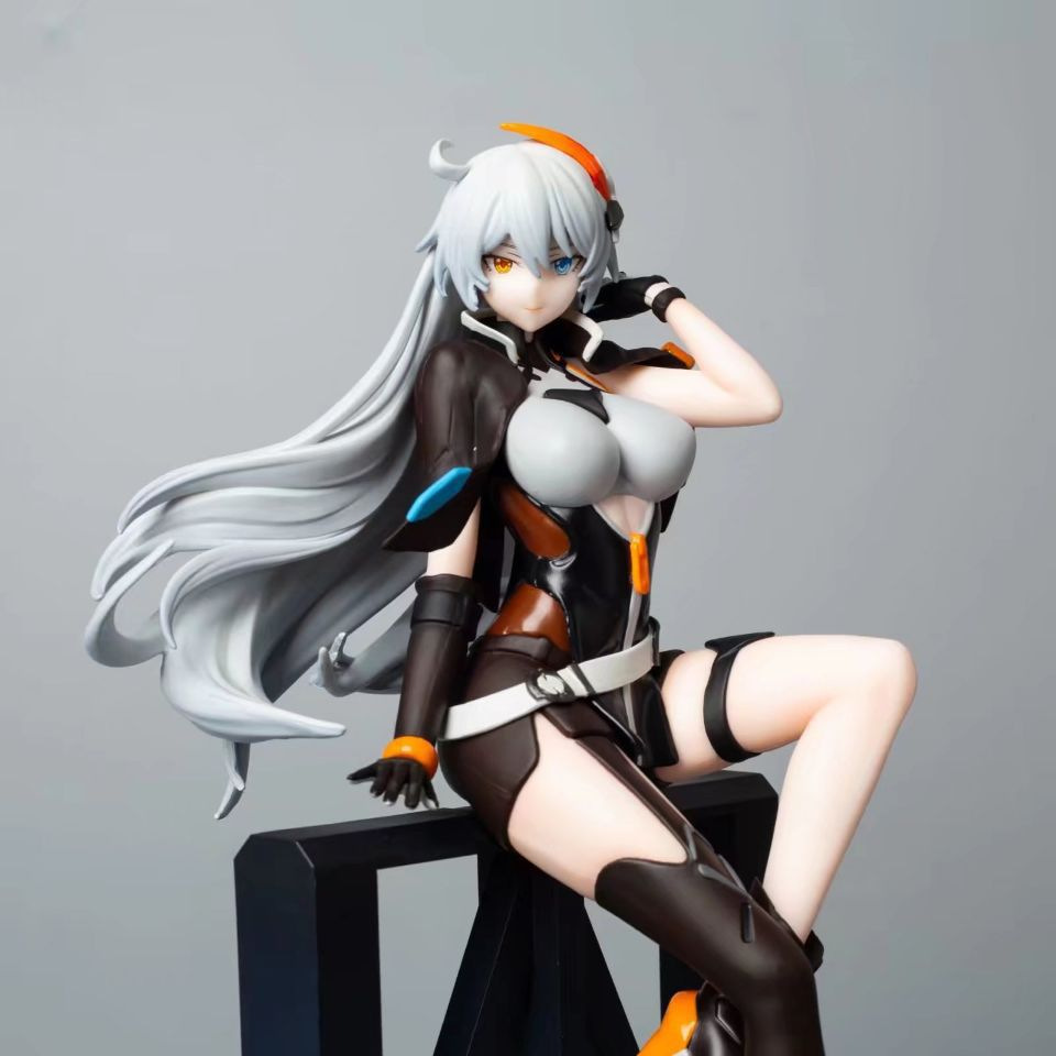 【MK优选】二次元动漫美少女 琪亚娜 天穹游侠场景雕像模型盒装手办