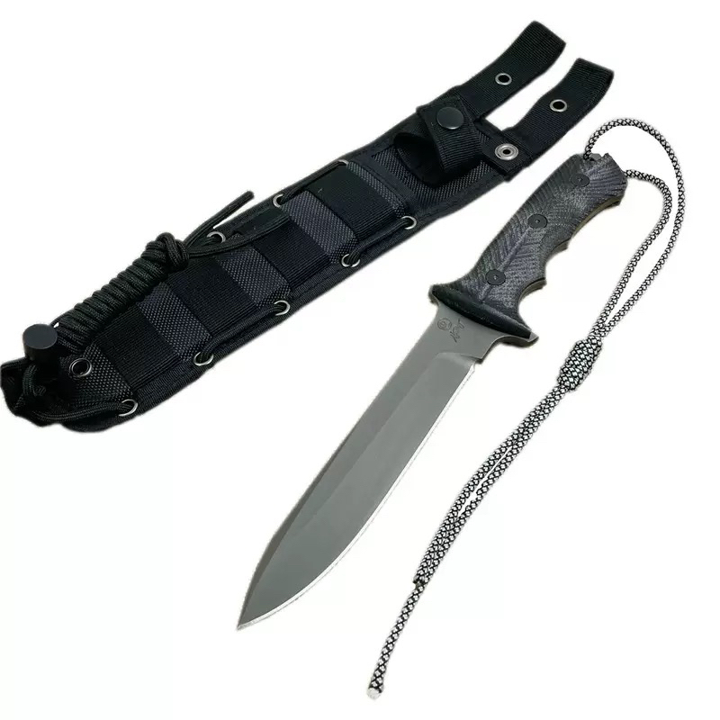 Chris reeve克里斯里夫绿扁帽高硬度户外直刀生存刀求生刀 