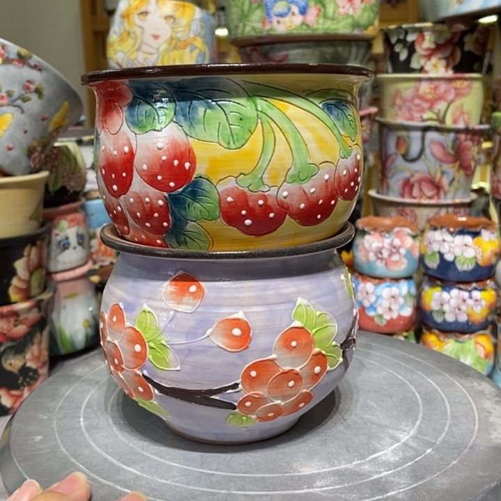 景德镇艺术手绘作品