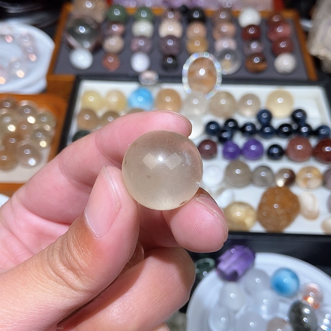 水晶单珠单珠单珠单珠未镶嵌