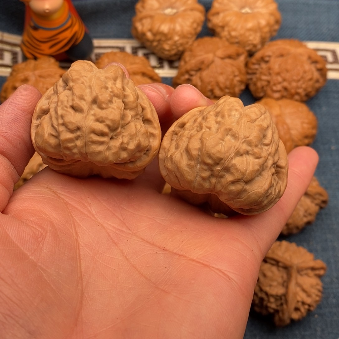 文玩核桃把件40.9肌肉开背蛙