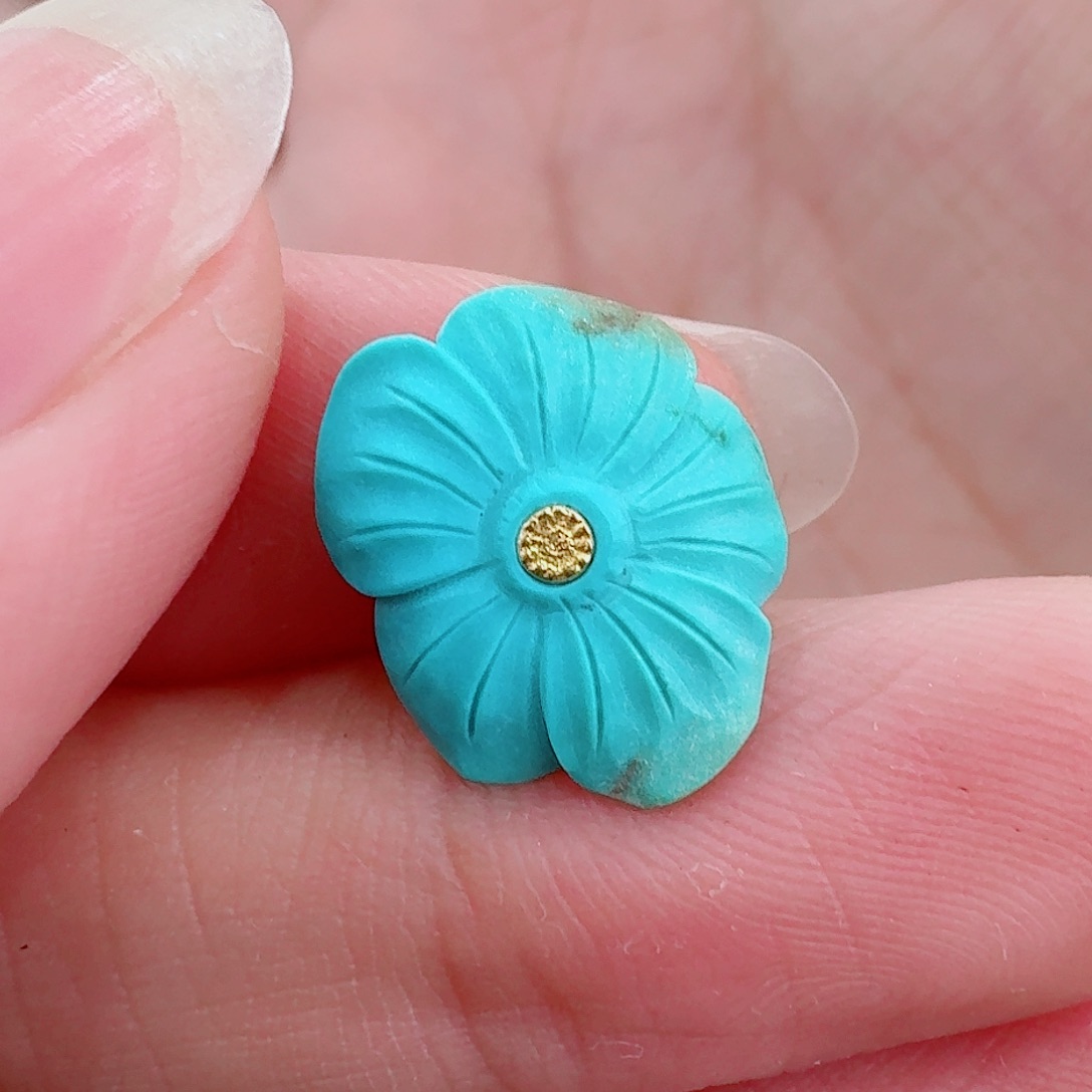 绿松石珠宝奇石未镶嵌