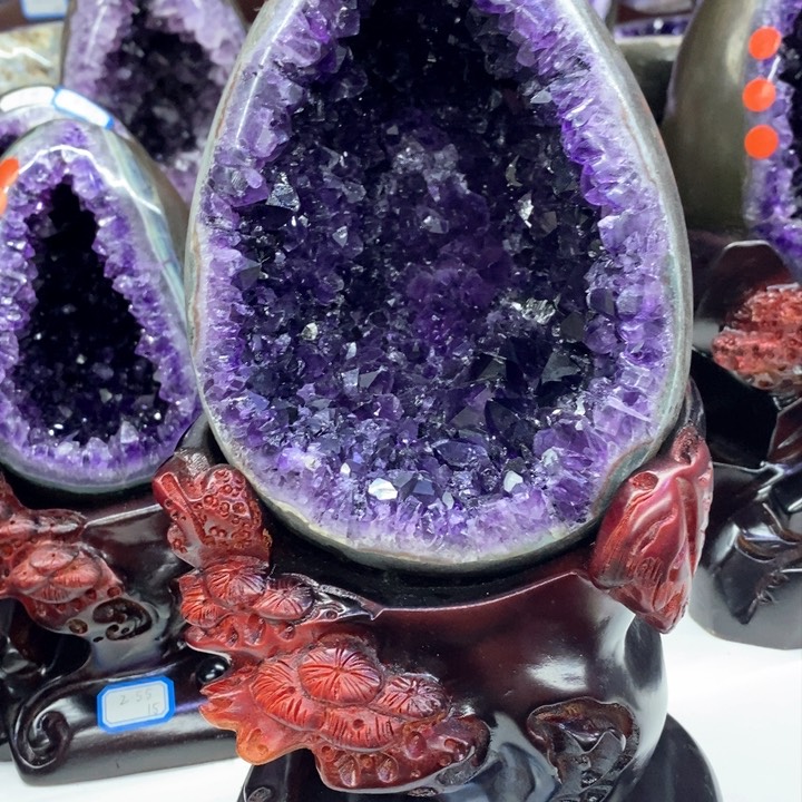 紫晶小葛恐龙蛋未镶嵌