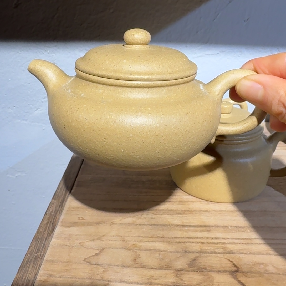 本山绿泥茶壶梨皮200毫升左右