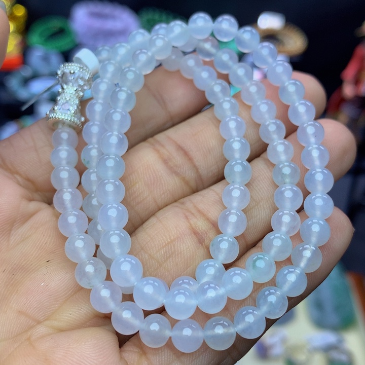 翡翠手链未镶嵌翡翠 5.7 