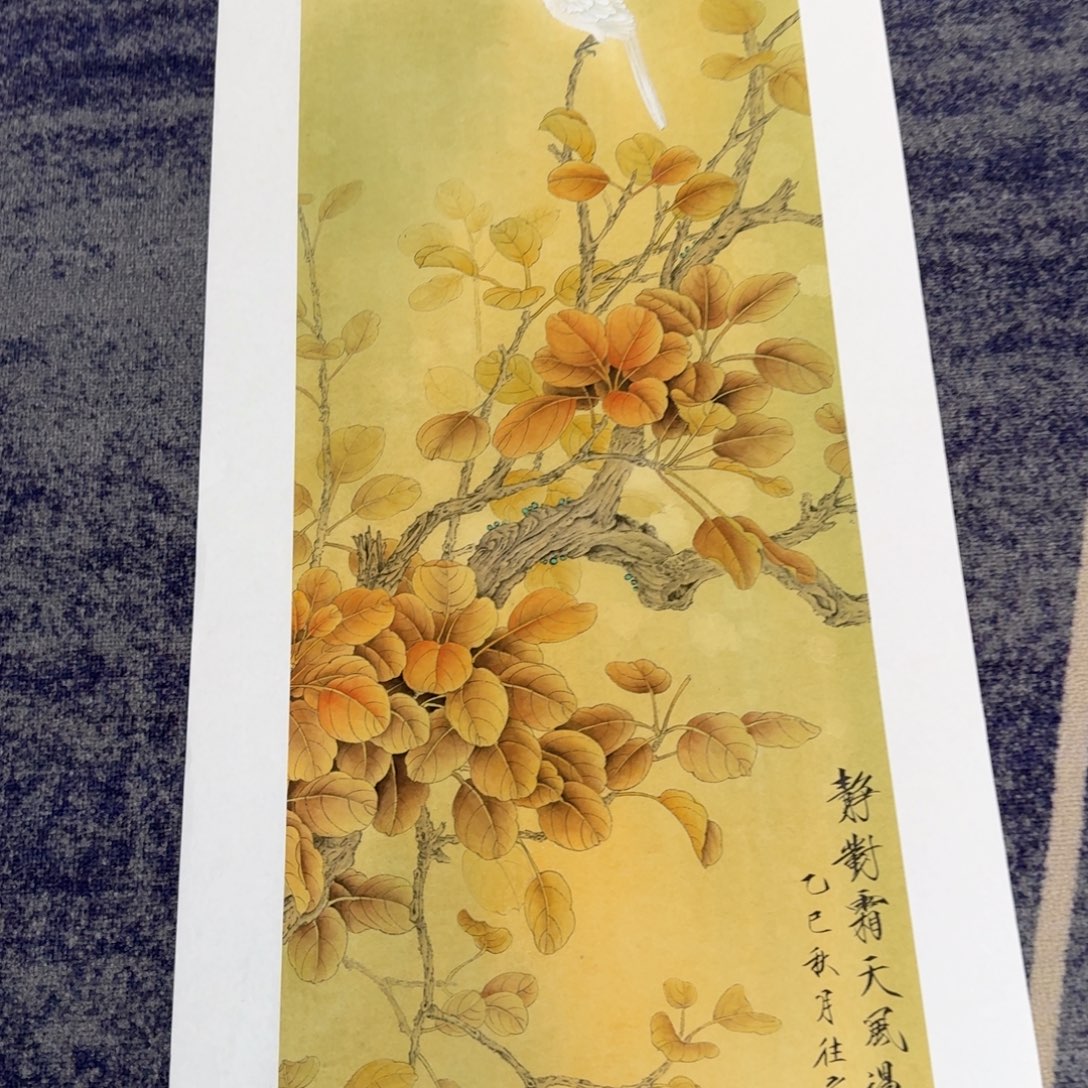 国画国画作品山水花鸟纯手绘