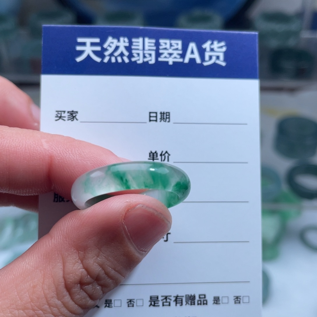 【闪购商品】石英质玉戒指未镶嵌戒指