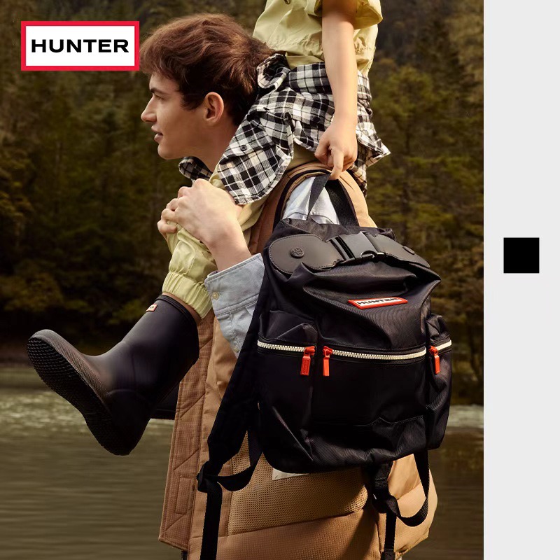【明星同款】HUNTER情侣款防泼水书包徒步登山包背包女双肩包大容量