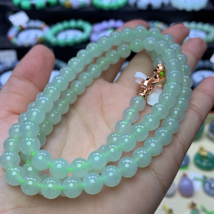 翡翠手链未镶嵌翡翠