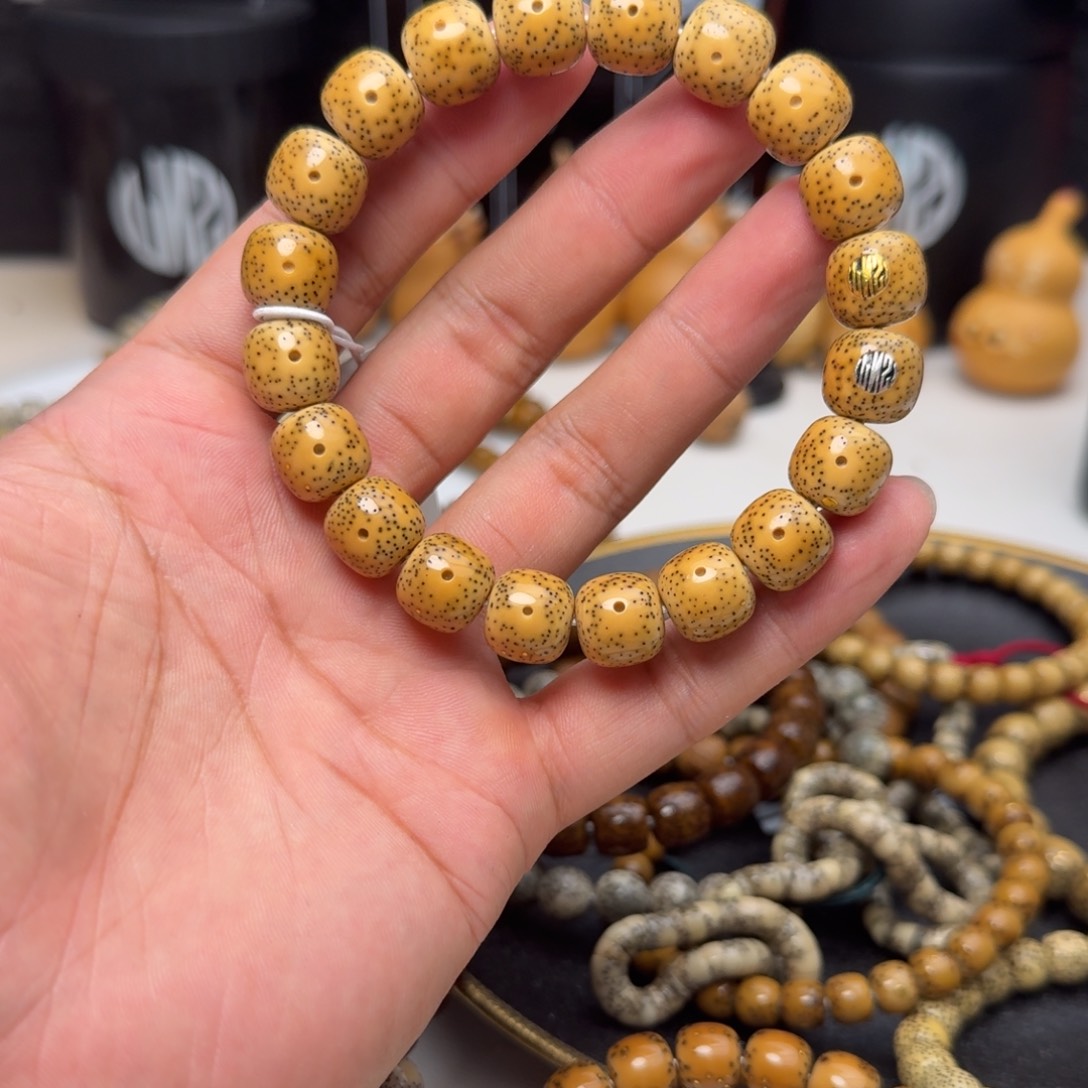 星月菩提手串卡12原白细星