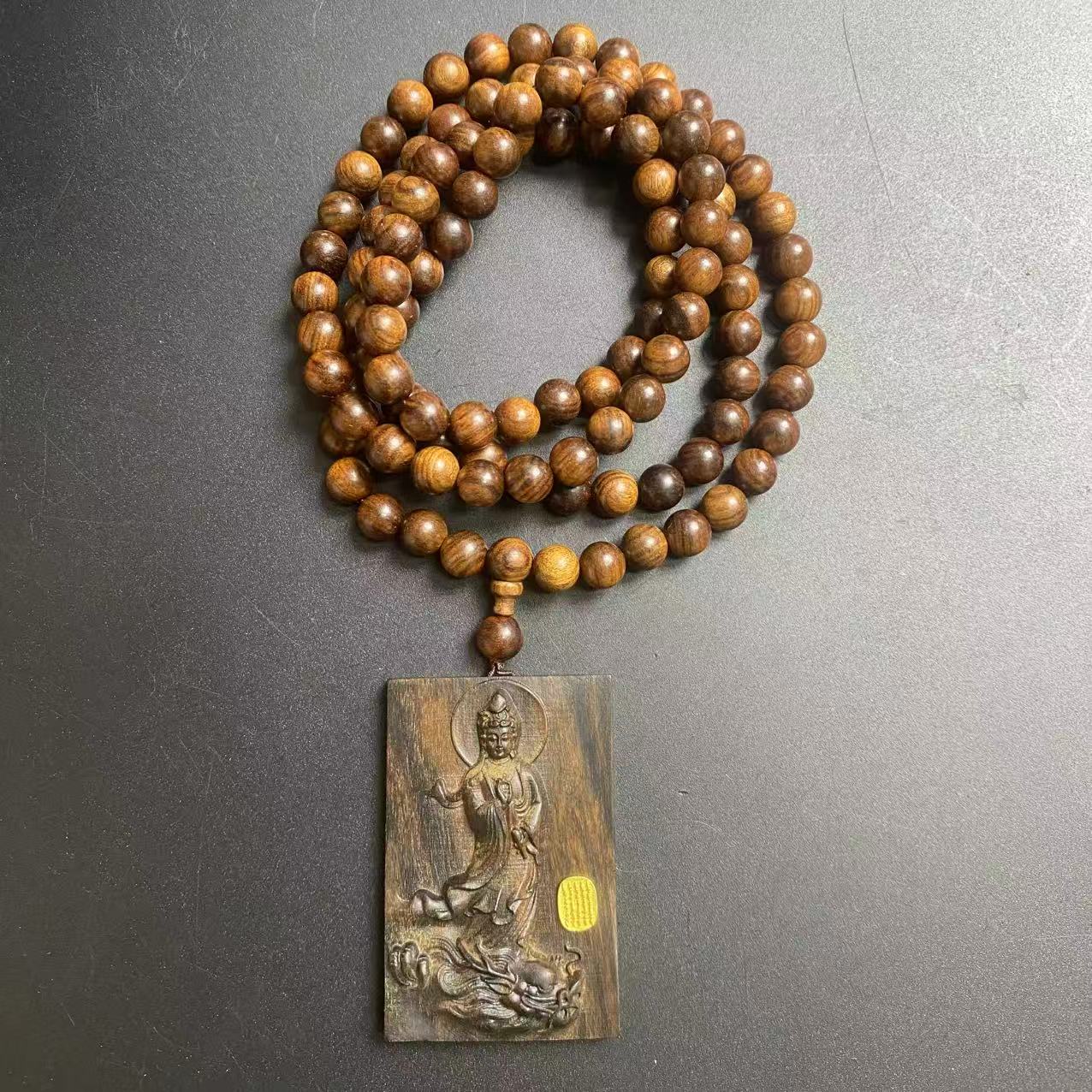 黄花梨雕刻手串吊坠涵哲堂高端精选SC405