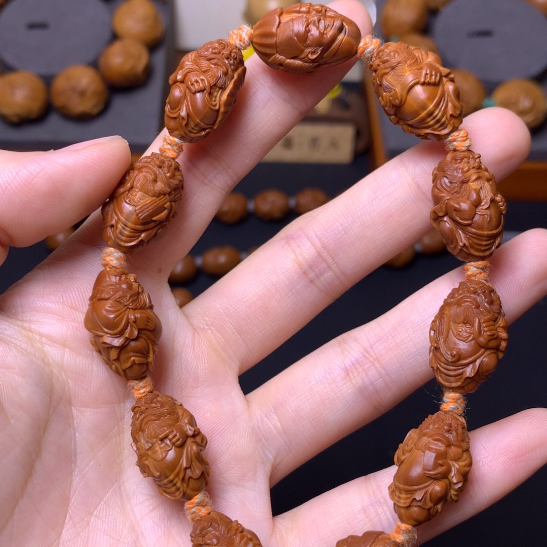 橄榄核手串/手链钟馗