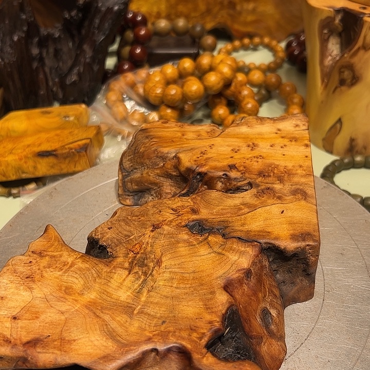 不***石端景台紫檀木类檀香