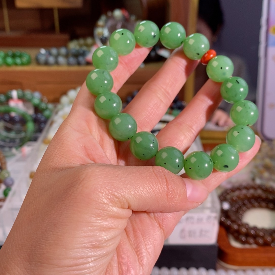 和田玉手串多样性拍一发一未镶嵌