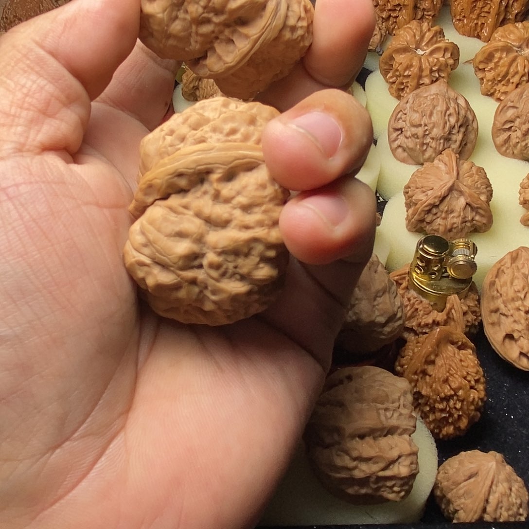 文玩核桃把件竺蛙蛙