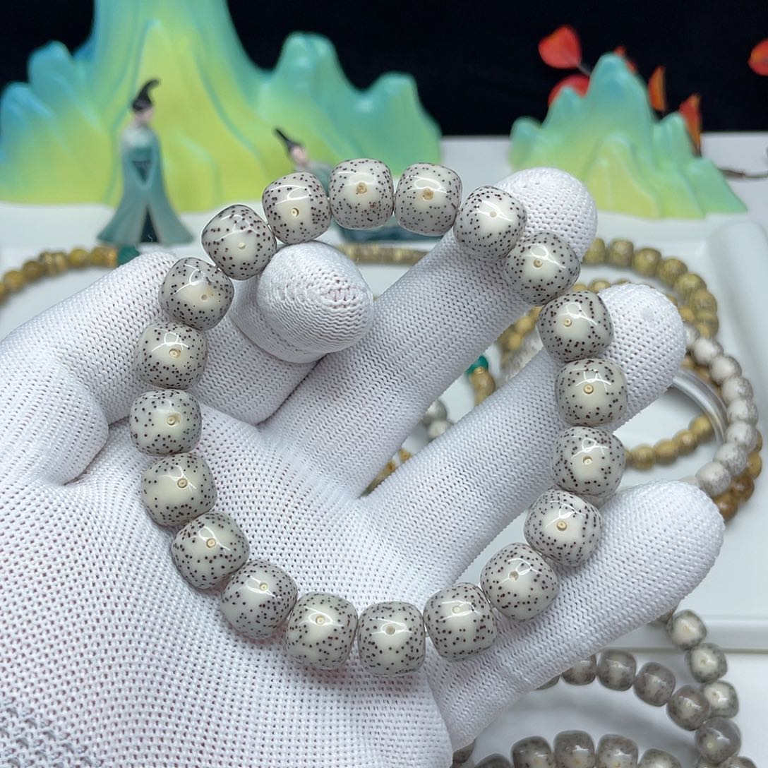 星月菩提手串12/11月朗星稀奶奶灰