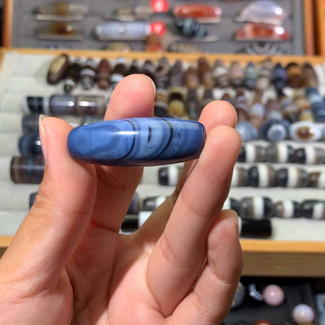 望***亮玛瑙/玉髓未镶嵌颈饰