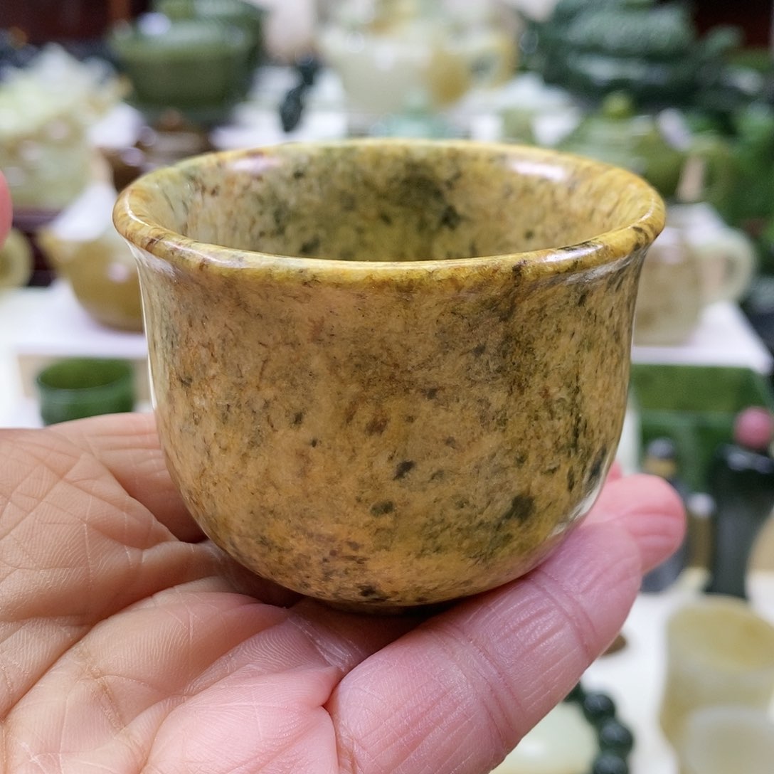 和田玉茶杯未镶嵌90ml