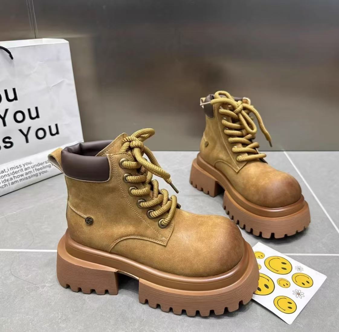 【HeiPa】XDXM399 时尚韩版靴子女