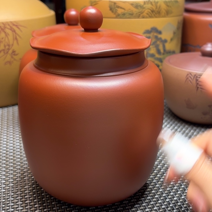 茶叶罐紫砂中高端紫砂茶叶罐