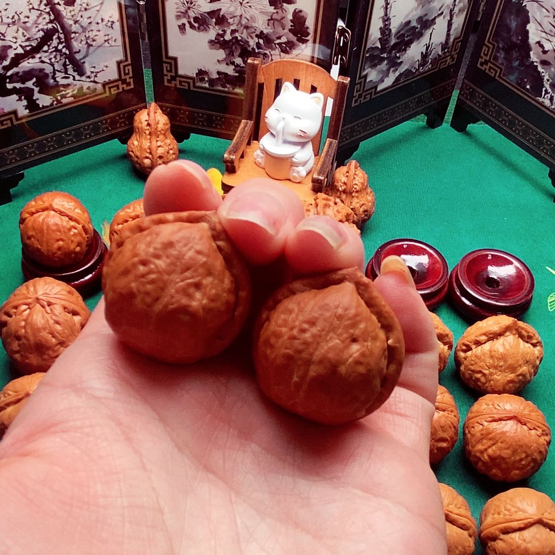 文玩核桃把件大皮桃