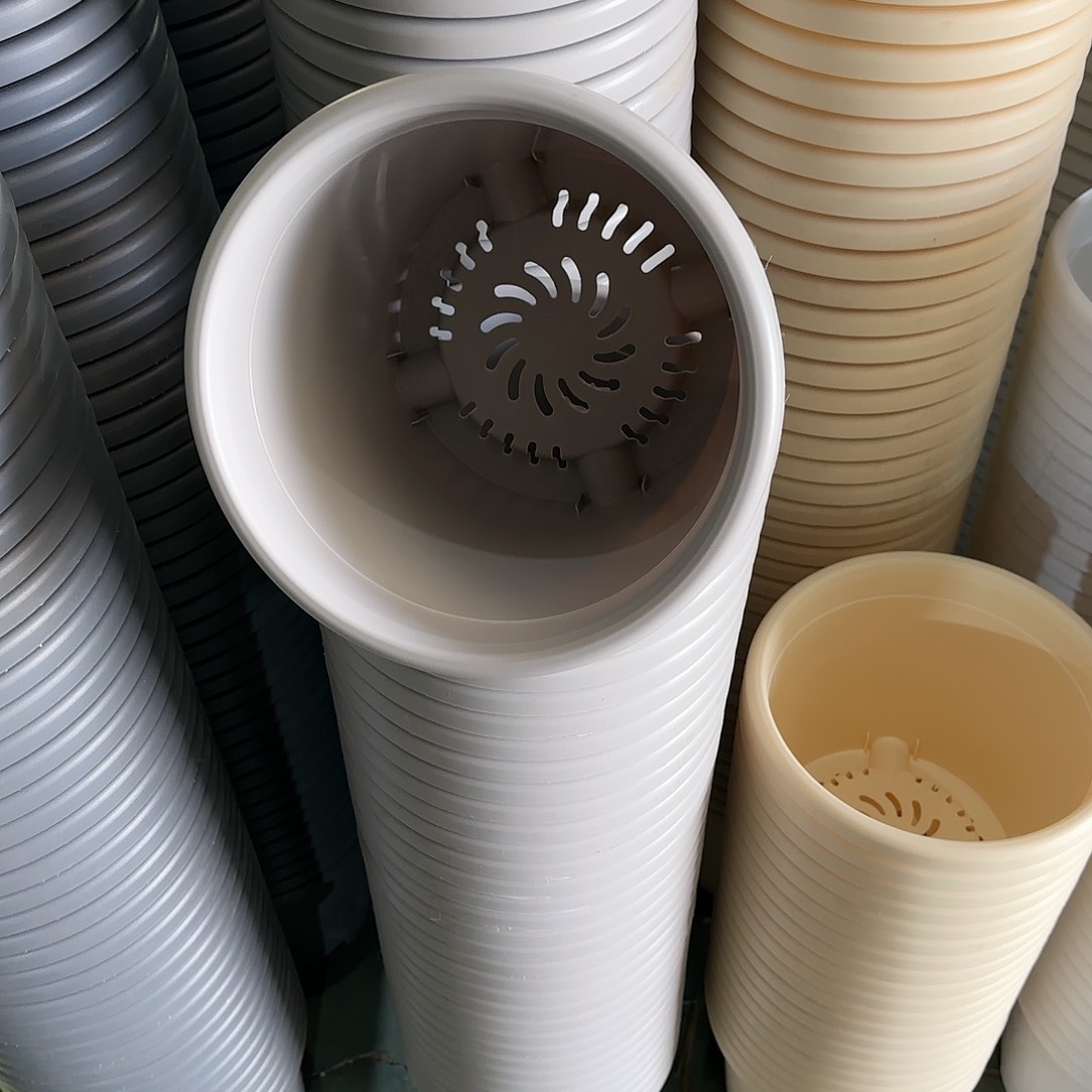 树脂四季4号10个无托，灰白