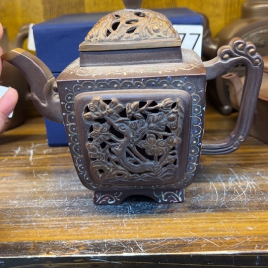 【闪购商品】紫砂茶壶伊*。紫砂壶等