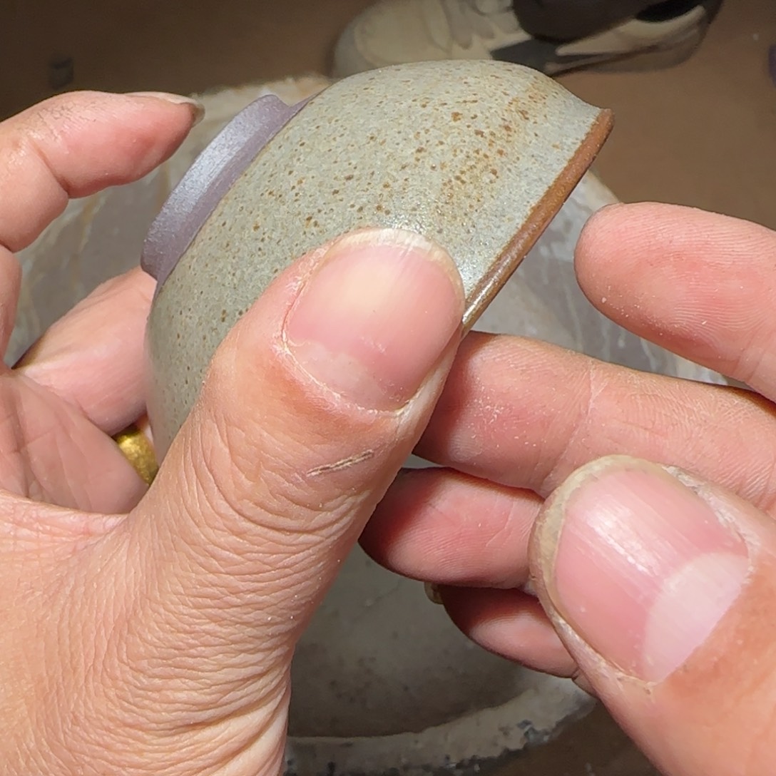 茶盏焦源柴烧自然还原142