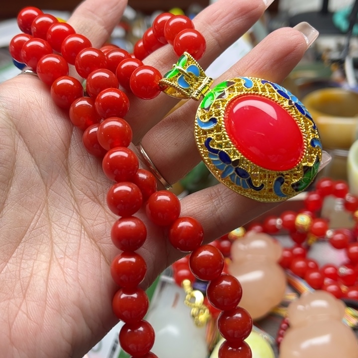 玛瑙/玉髓颈饰未镶嵌