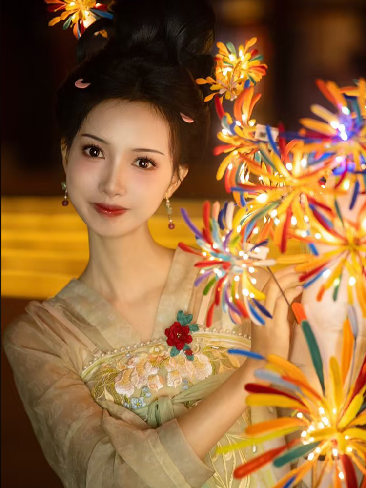 扭扭棒烟花手工diy花束材料包妞妞棒新年春节幼儿园烟火礼物玩具