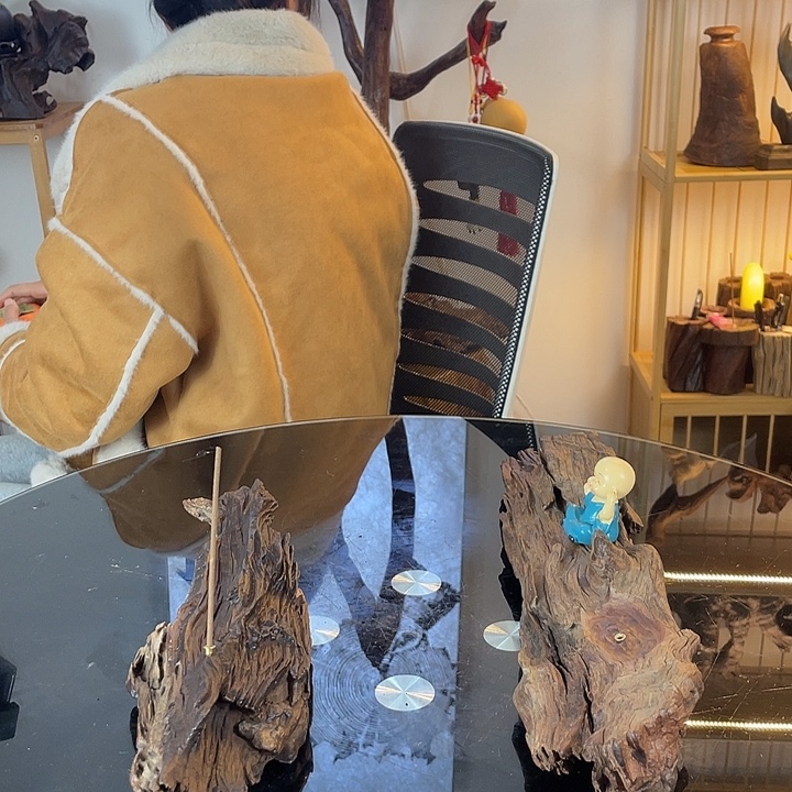 晚***她纯天然原木手工制作