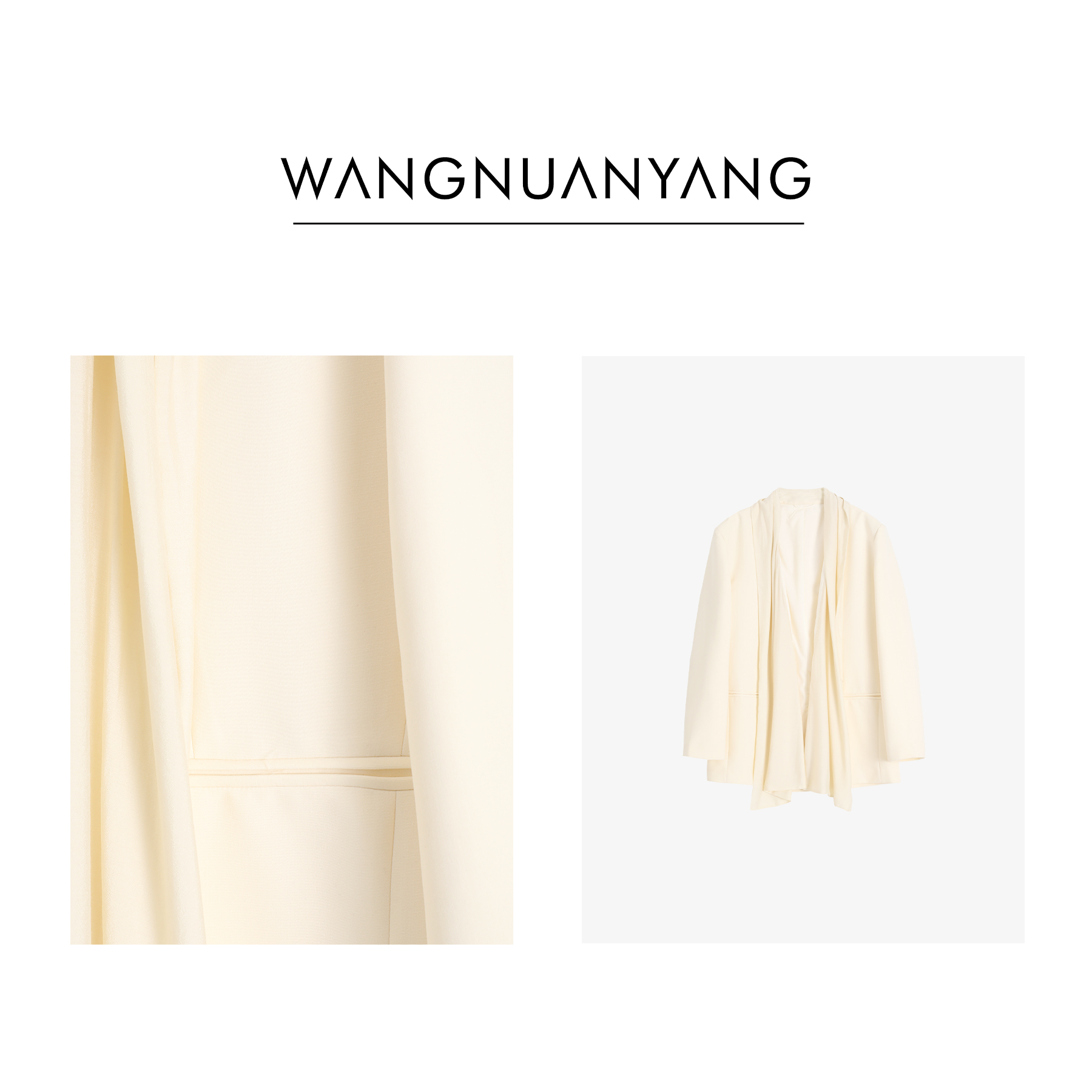 【WNY】大女主|设计感挂面装饰立裁超正版型气质大女主西装外套