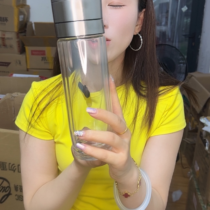 高硼硅玻璃盖子款一件开500双层钢盖