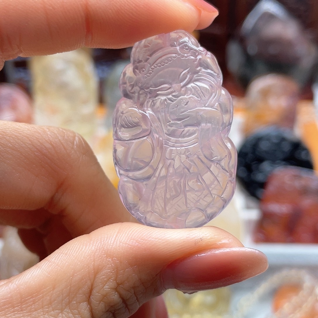 颈饰未镶嵌水晶天然