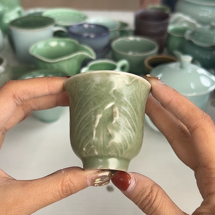 小米茶器龙泉青瓷
