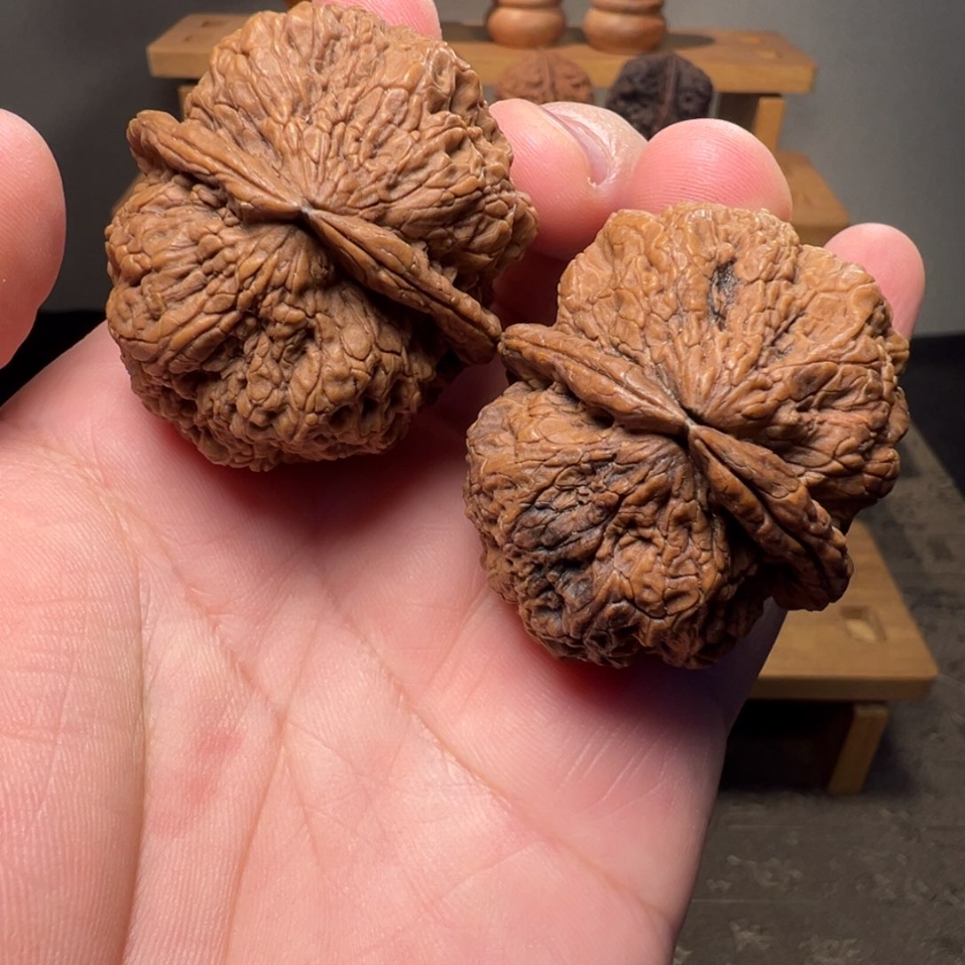 吊坠文玩核桃老滚龙纹43mm