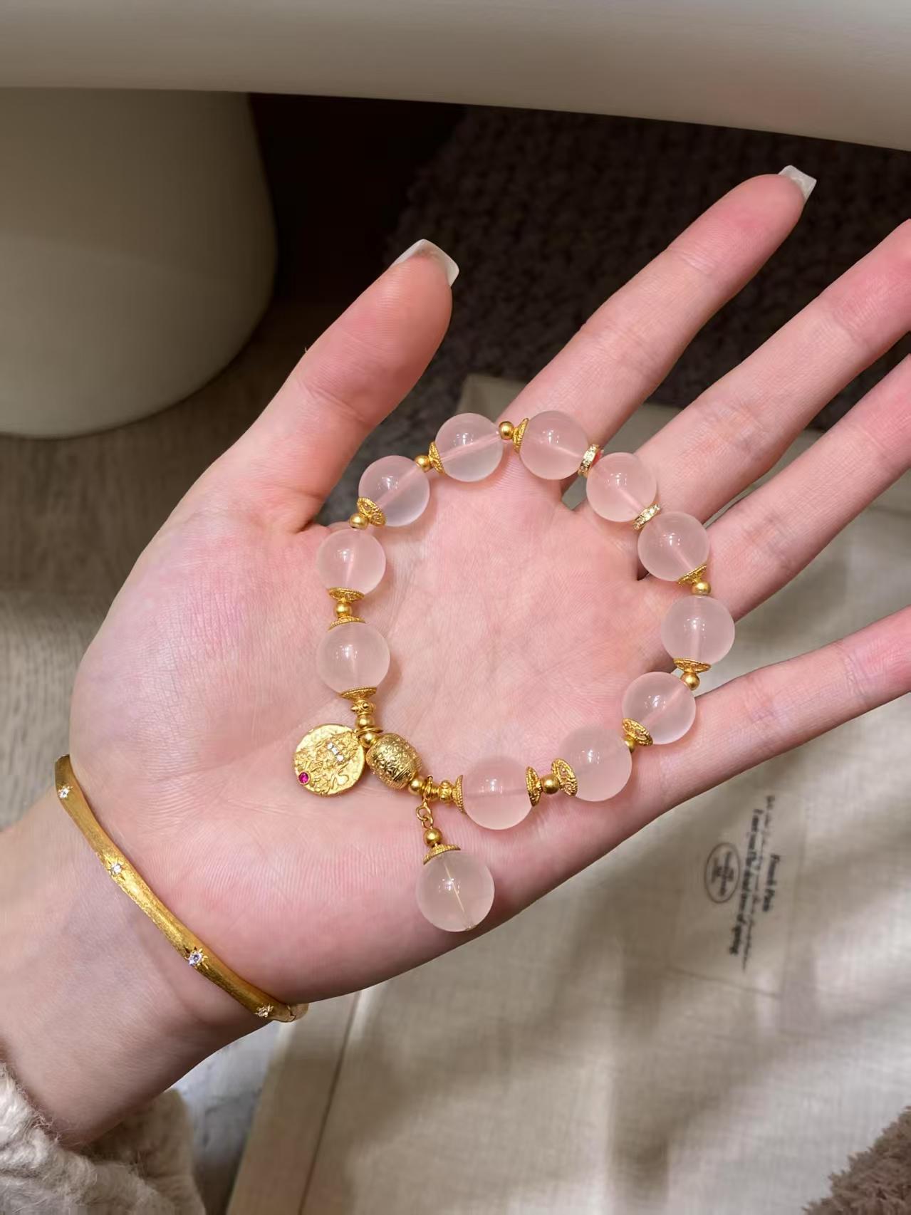 【九选三】 非金属仿水晶手链 -简约气质新中式手串