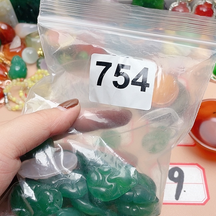 合金颈饰玛瑙/玉髓腊*子