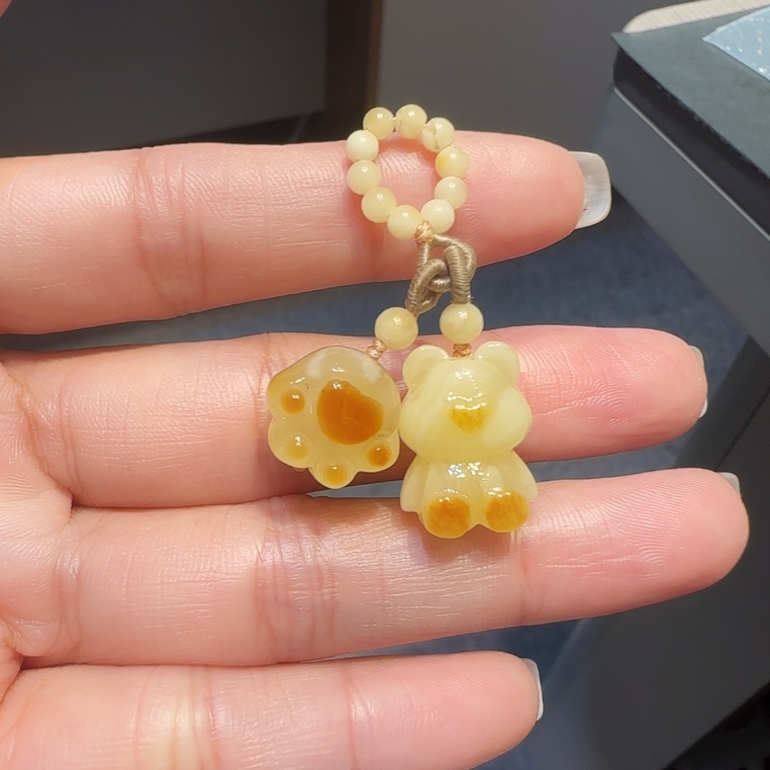 琥珀未镶嵌珠宝奇石