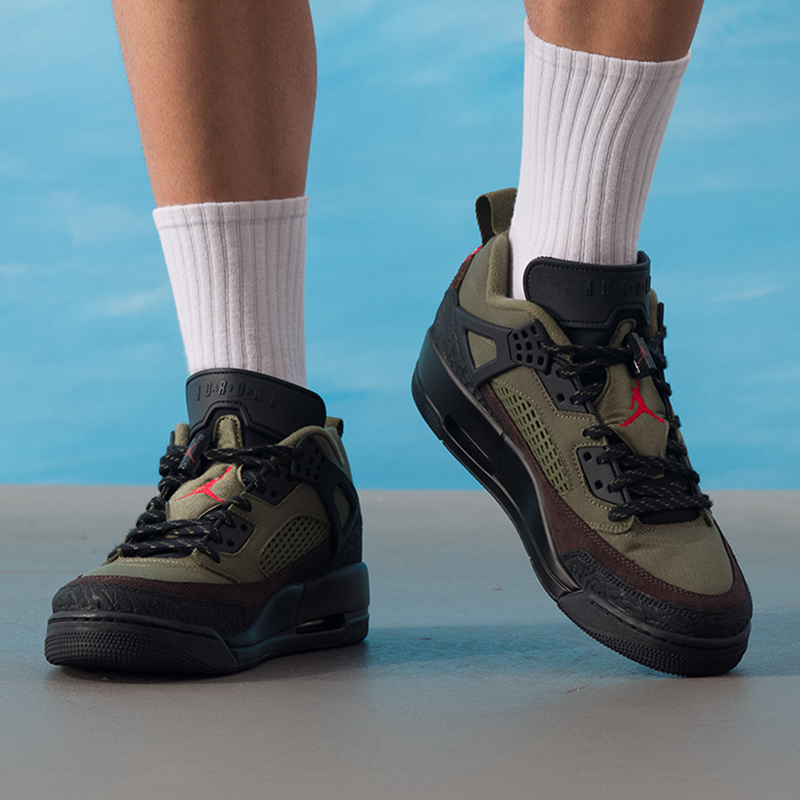 【户外运动】Nike耐克官方男鞋2025冬季JORDAN SPIZIKE低帮篮球鞋