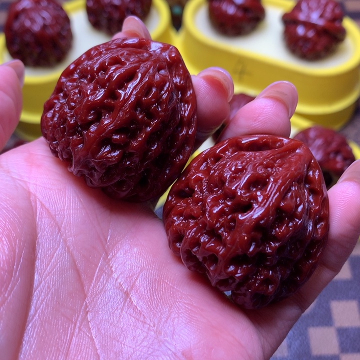 文玩核桃吊坠南疆石39