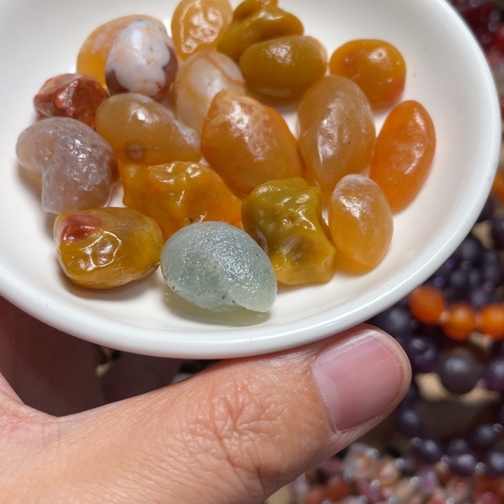 玛瑙/玉髓合金手链