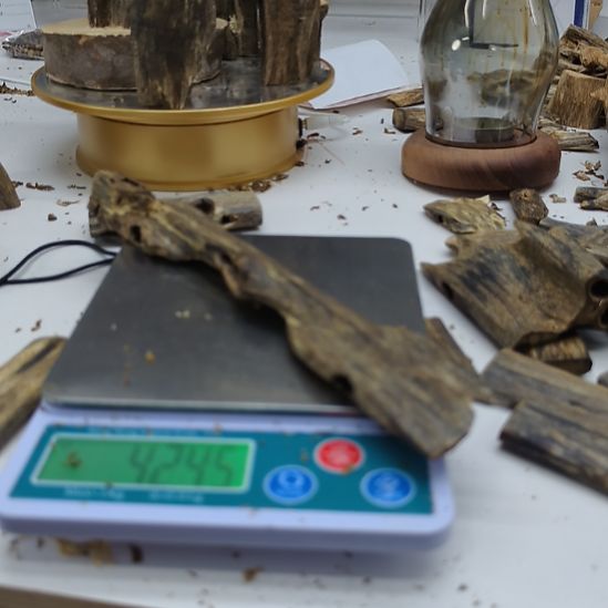 沉香碎屑沉香棋楠沉香虫漏小料42