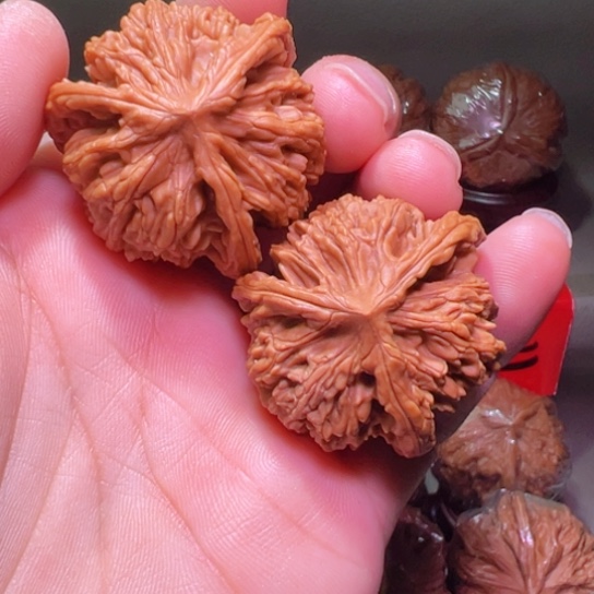 把件文玩核桃顶级120开角球奔麦虎40边35高